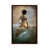 Toile avec cadre en bois brun classique n'est pas disponible
