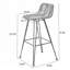 Chaise d'appoint brune Wishbone (ensemble de 2)-1575764451-1575764478