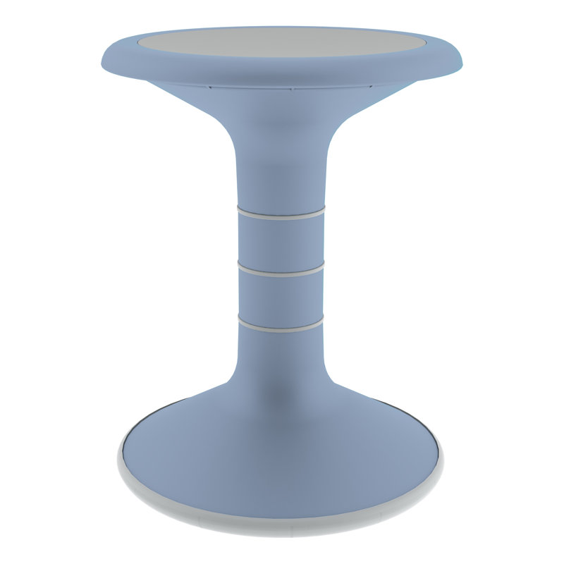 Tabouret Crossen Classroom, H 16 po, Bleu Air-Force
