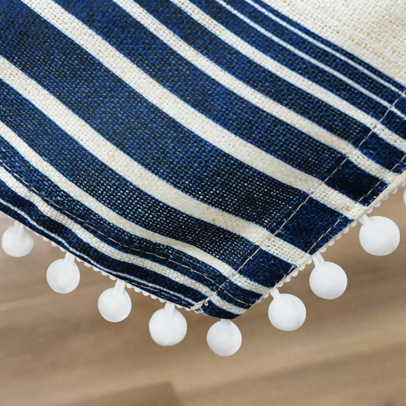 Nappe Cimdins, 84 po x 54 po, Bleu foncé