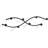 Carmaline Metal Wall 8 - Hook Wall Mounted Coat Rack-668074748