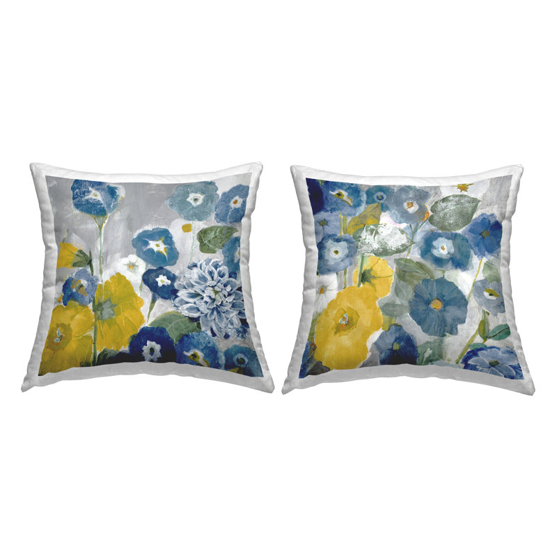 Floral Throw Pillow