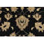 Tapis oriental traditionnel en laine noir noué à la main 9 pi 1 po x 11 pi Ziegler