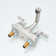 Centerset 2-handle Bathroom Faucet with Drain Assembly