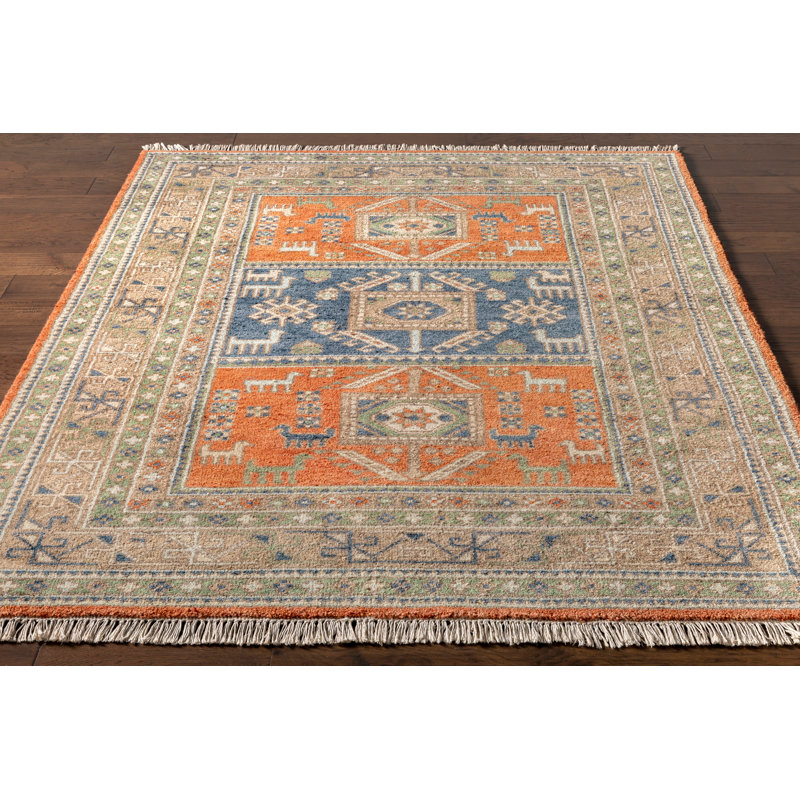 Levasseur Wool Oriental Indoor Rug, Rectangle 2' x 3'