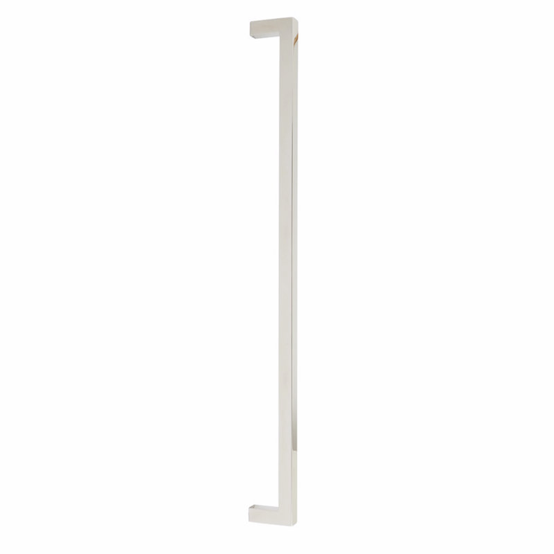 Emtek Warwick Appliance Pull (Concealed Surface Mount), Polished Chrome, 18" Center to Center