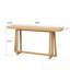Kerra rectangulaire avec pieds en bois robuste