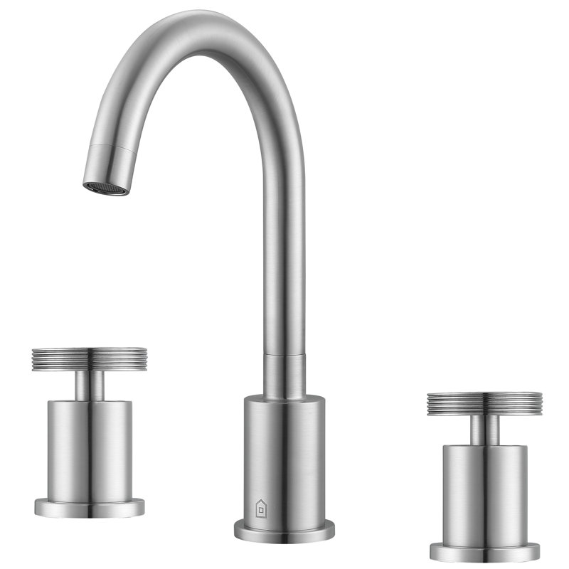 Robinet pour salle de bain Nova, Nickel brossé