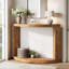 Console en bois massif de style moderne-1665895854
