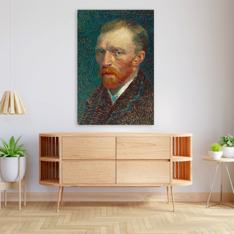 Autoportrait - musée d'art figuratif postimpressionniste, H 48 po x l 32 po