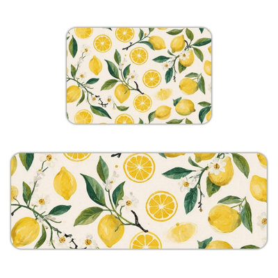 Ensemble de 2 tapis de cuisine Classic