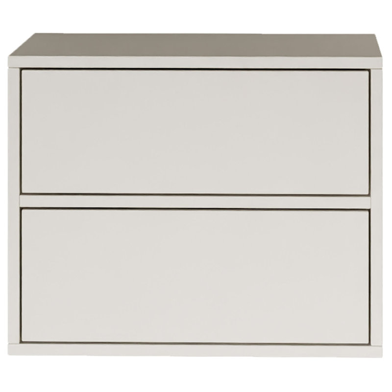 50cm W Manufactured Wood Bedside Table