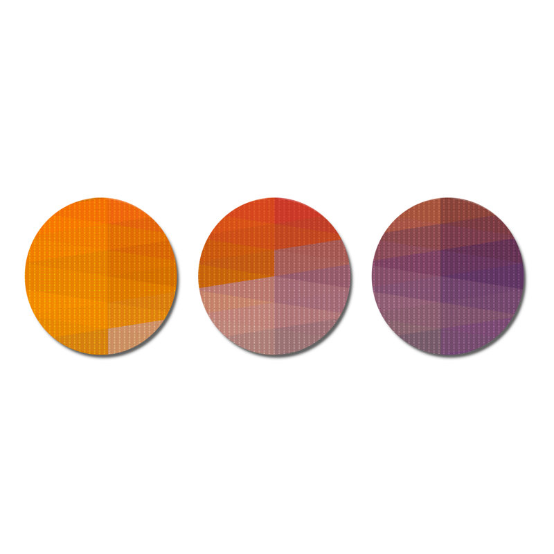 Abstract Wall Decor on Metal