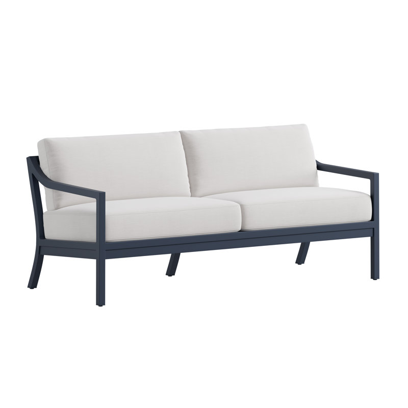 Sofa with Seat Cushions, Navy