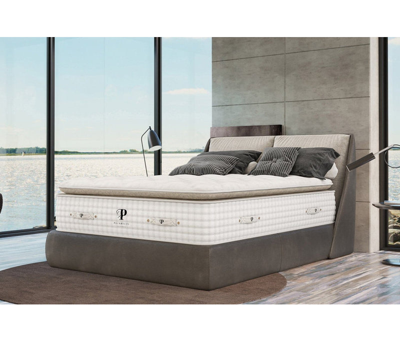 PlushBeds Organic Bliss 14" Medium Pillowtop Latex Mattress, Twin