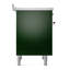 Cuisinière à induction 36 pouces avec 6 éléments à induction ILVE Nostalgie II Series (porte en verre)-1326370624