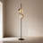 Minimalist Modern Metal & Marble Floor Lamp