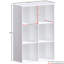Herlind 96.5cm H x 64.5cm W Cube Bookcase-1102440354
