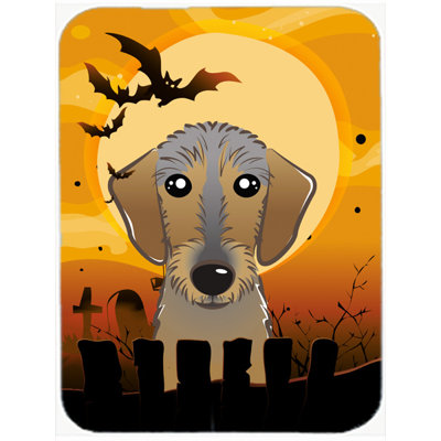 Eila Wirehaired Dachshund Glass Cutting Board
