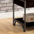 Solid Wood Top End Table with Storage