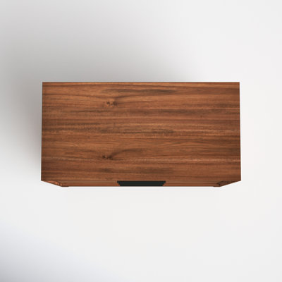 Wrightia 36" W 3-Drawer Solid and Manufactured Wood Dresser with Felt-Lined Drawers