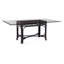 Chippendale Glass Dining Table-71012548-71012567