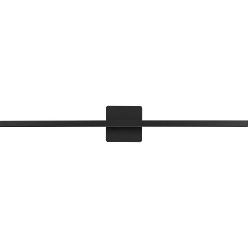 Barre d'éclairage de salle de bain à DEL à intensité variable Phase 5, Noir mat