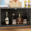 Table de couloir 54,3 po Elihu, table de canapé, console avec tablettes ouvertes-2091303793