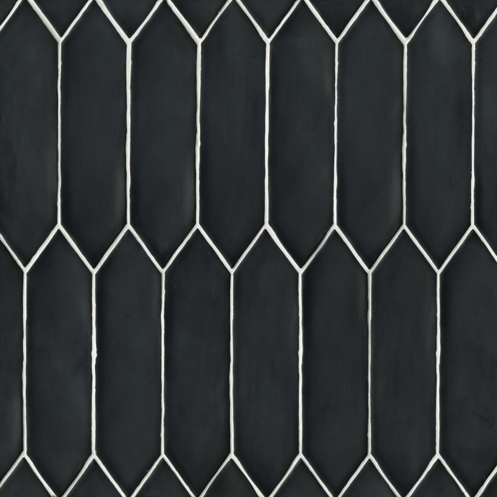 Reine 3" x 12" Ceramic Tile, Black