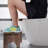 6.5 Inch Wood Toilet Stool With Arc Design - Heavy Duty 400 Lbs Capacity Squat Stool For Adults, Anti- Compact Bathroom Footstool