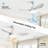 47 Inch Ceiling Fan With 22W LED Light And Remote Control 6 Speeds Reversible DC Motor White For Living Room-1098696849-1098696845