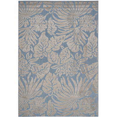 Tapis bleu Patricia