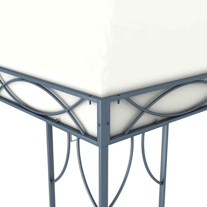 Hayasdan 3m x 3m Steel Patio Gazebo, Cream