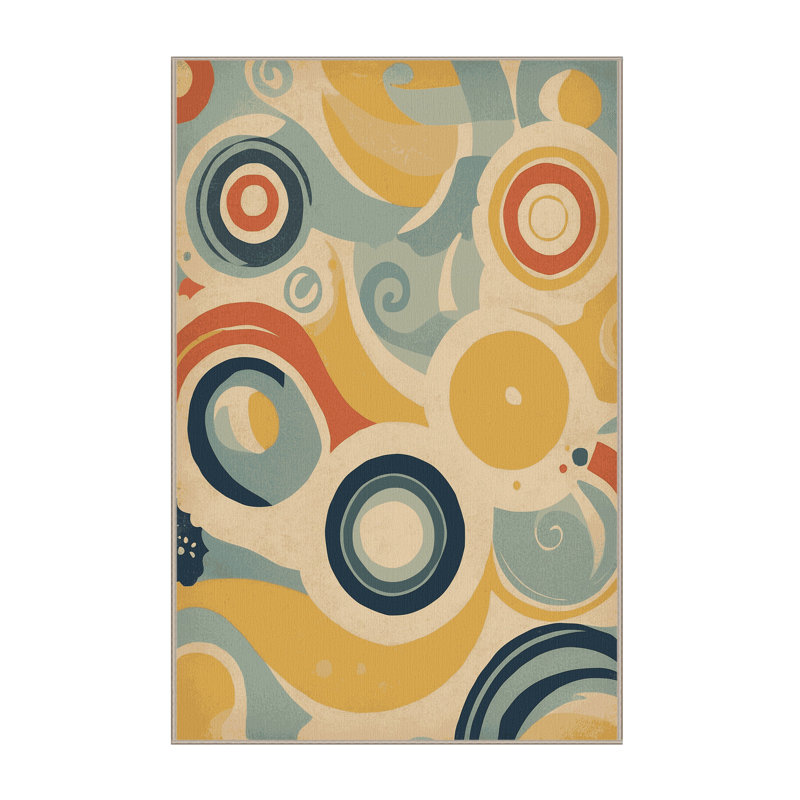 Funky Wiggle Rug, Rectangle 5' x 8'