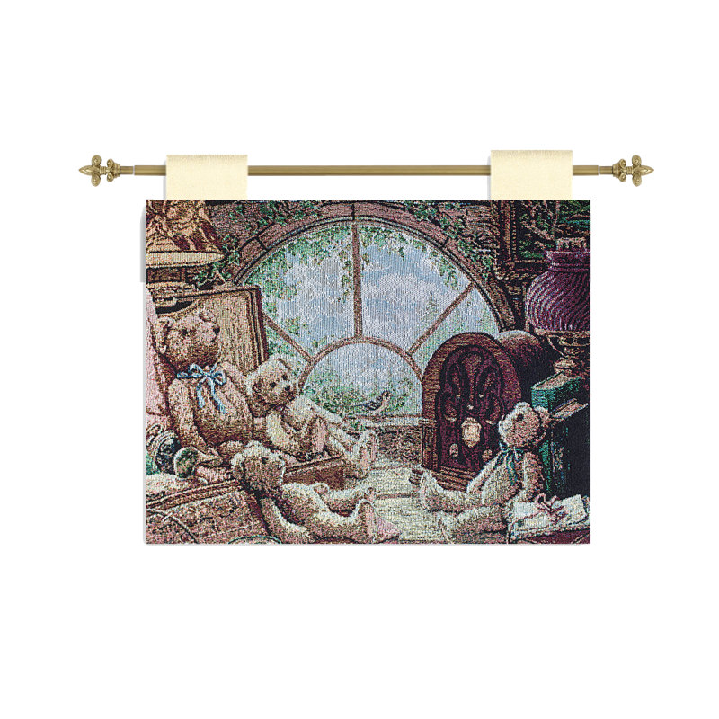 Loom Woven Cotton Tapestry