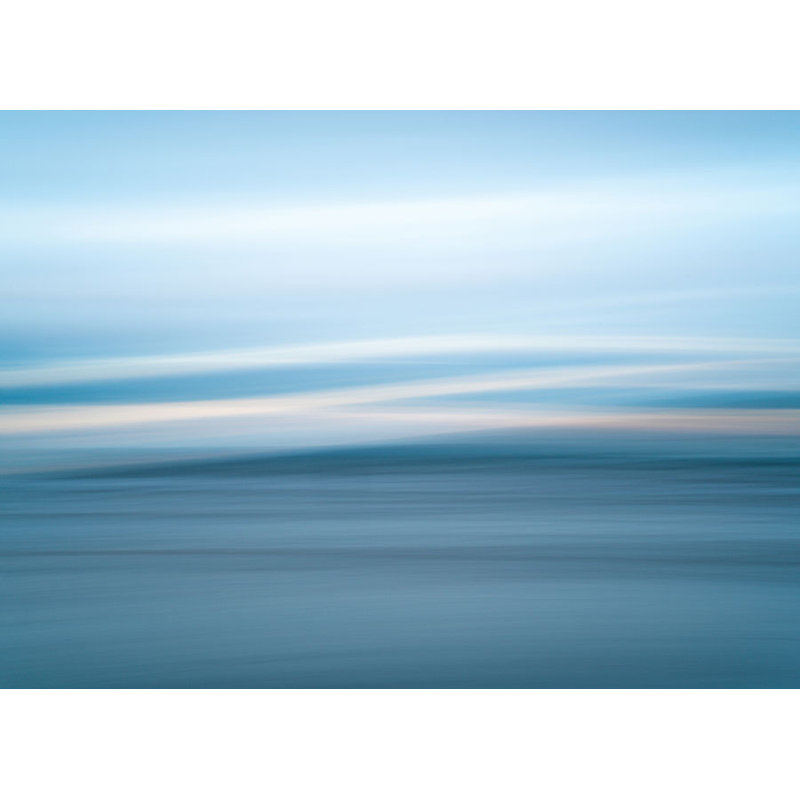 "Inch Beach, Ireland II" par Tommy Kwak - Art mural encadré, Image au gel brossé