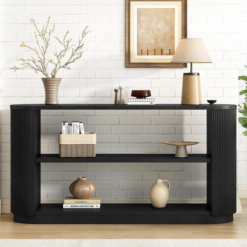 Console de vestibule moderne Mirod, Noir