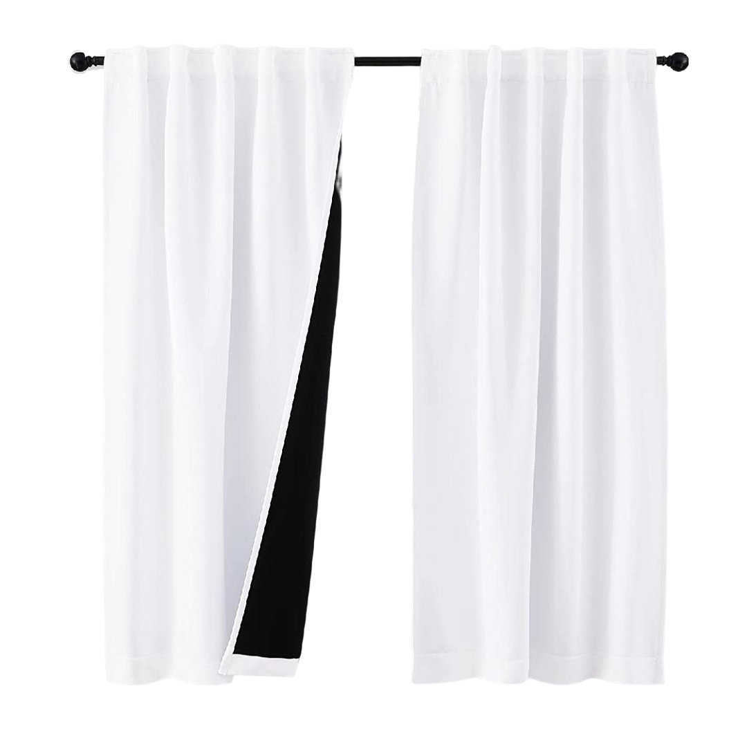 Polyester Curtain Pair (Set of 2) Frifoho Curtain 