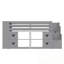 Lit simple mezzanine bas avec tablettes et armoires de rangement-1287865383