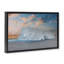 Cadre flottant Frozen Iceberg Sunset, design par Richard Silver-834188991-834188986