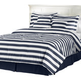 Basics Standard Striped Comforter Set