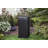 Keter Baltimore 39 Gallon Manual Lift Waste And Recycling Trash Bin With Drip Tray Made of Durable Weather-resistant Resin - Black-29557308