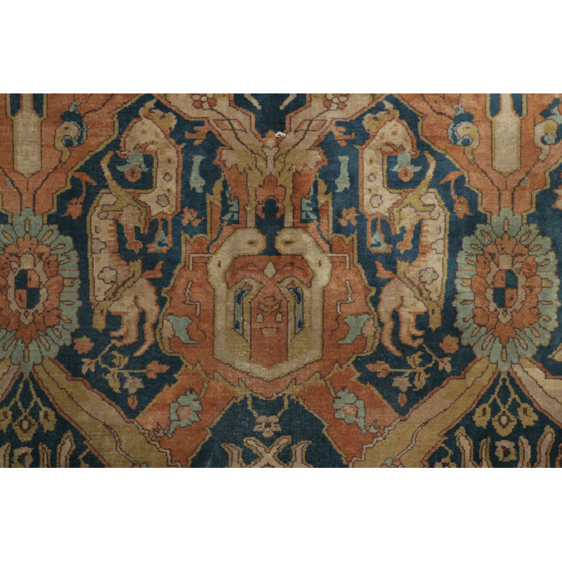 Antique One-of-a-Kind 10'10x15'7 Hand Knotted Area Rug