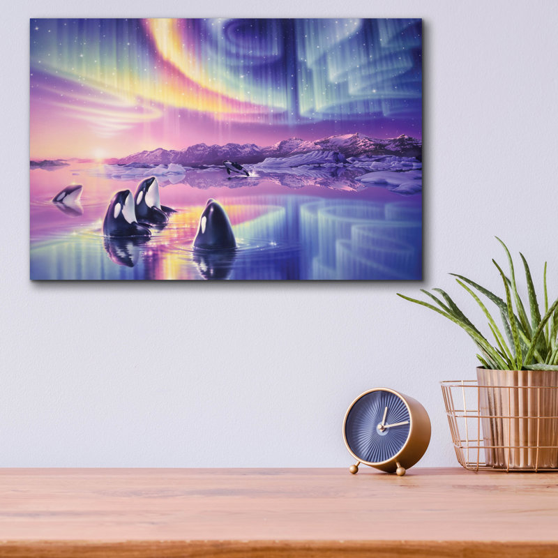 «Morning Song» par Kirk Reinert, H 12 po x l 16 po x P 0,13 po