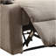 Fauteuil inclinable gris avec porte-gobelet-1466128318