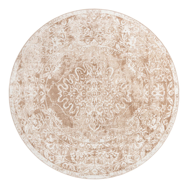 Oriental Indoor Rug, Round 7'