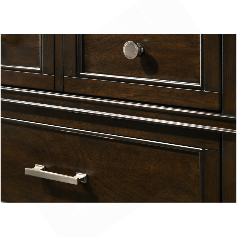 Commode 6 tiroirs Merlot