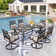 Rectangular 6 - Person Dining Set With Cushions