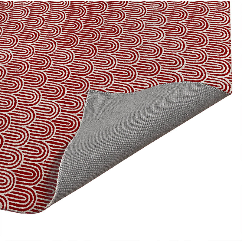 Paillasson Rolling Hills, Cranberry Red, 60" W x 36" L