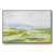 Toile naturelle avec cadre flottant